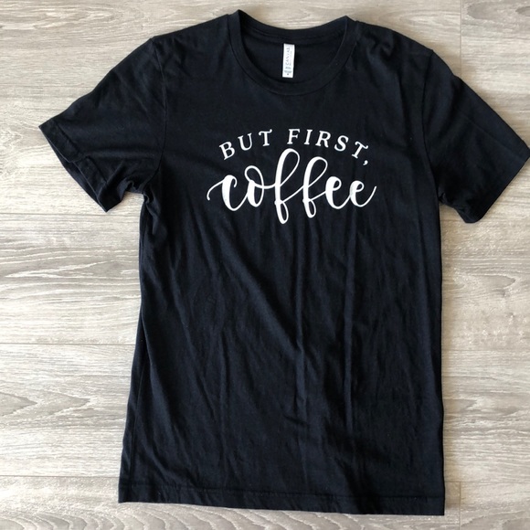 NWOT Coffee T Shirt - Picture 1 of 1
